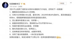 赵长江微博“剧透”：汉EV最大续航或超过700km