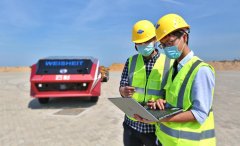 全省首台自主研发的无人驾驶卡车在漳州开发区实际场景落地测试