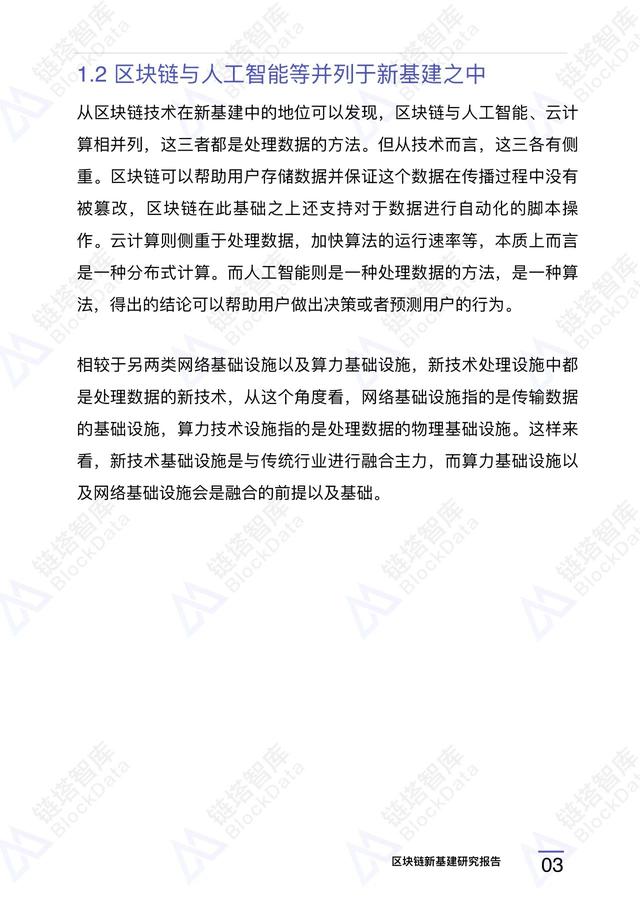 区块链新基建研究报告 |链塔智库