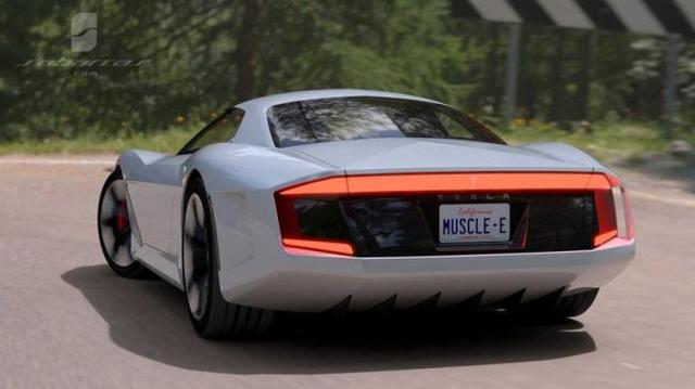 特斯拉GT肌肉跑车曝光！这才是美国品牌该有的样子？