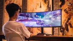 三星玄龙骑士G9显示器：又长又弯，豪华配置，游戏玩家的终极选择