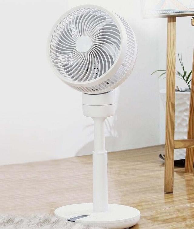 家奈AI智能空气循环电风扇，AI智能网速调节，广域送风