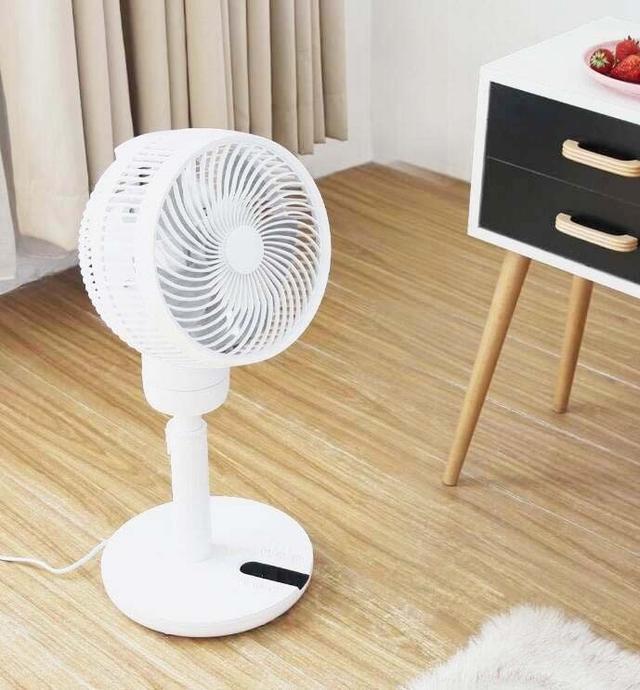 家奈AI智能空气循环电风扇，AI智能网速调节，广域送风