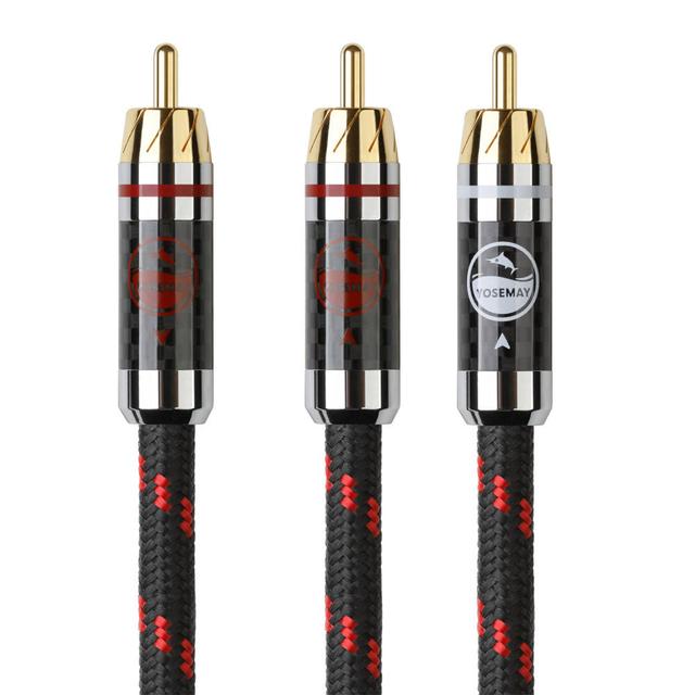 家庭影院功放连接低音炮，使用的同轴线有哪几种选择呢？金枪鱼发