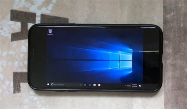苹果iPhone X成功运行Win10:光启动用了20多分钟