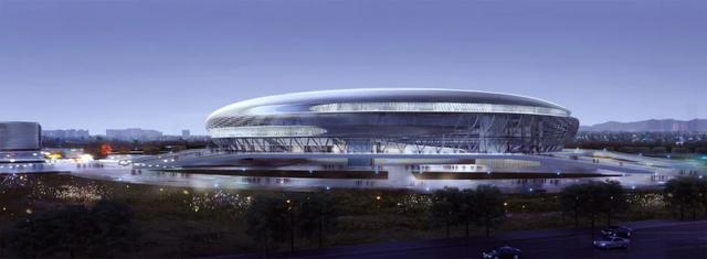 成都大运主场进入内装阶段，建筑形如“飞碟”