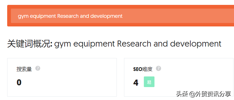 一个简单的seo关键词分析案例