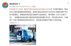 国家邮政局：春节期间全国快递处理量 6.6 亿件
