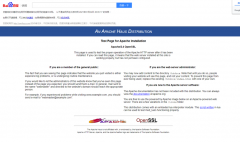 快照显示Test Page for Apache Installation，是什么问题