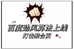 站长们要留意了，百度搜索算法更新——劲风算法上线！ - 老铁流量宝