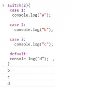 jsswitch，js的switch语句