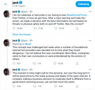 Twitter CEO多西：删除特朗普账户是监管在线对话的“失败” 过程真相详细揭秘