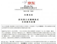 京东集团：向京东数科增资17.8亿元 合计持股36.8% 真相到底是怎样的?