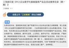 工信部公布中小企业数字化赋能服务产品及活动推荐目录 腾讯阿里等118家服务