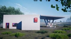 《和平精英》玩跨界 特斯拉主题店超级充电站现身海岛 想知道为什么？