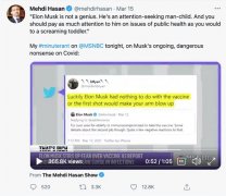 梅迪 · 哈桑（Mehdi Hasan）：马斯克不是天才，只是个巨婴