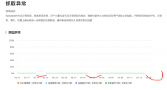 问下百度后台的抓取异常