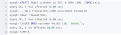 rollback，MySQL的rollback--事务回滚