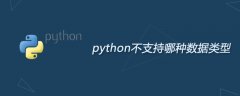 python不支持哪种数据类型