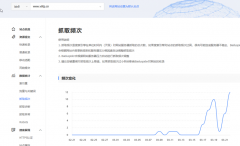 经过几天的努力，网站总算有点动静了