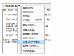 windows连接linux的sftp传文件，使用SecureCRT操作步骤