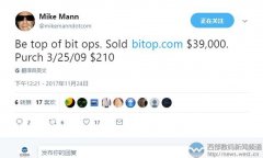 比特币的风大佬也要跟！Mike Mann超25万元出售域名bitop.com&amp;#8203;