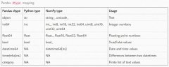 pandas 数据类型转换的实现