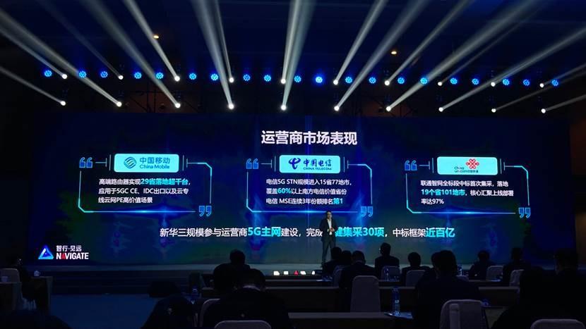 新华三 2020 年总结:多领域中国市场份额取得第一,交换机等位居第二