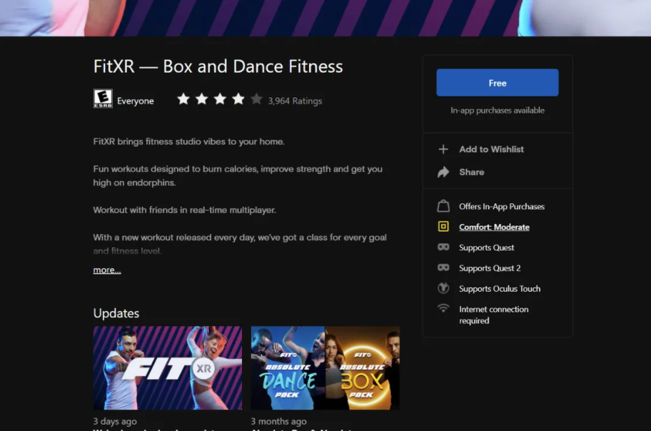 Oculus VR 应用已支持订阅模式
