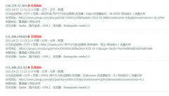 推荐几个抓主流蜘蛛爬虫的网站?