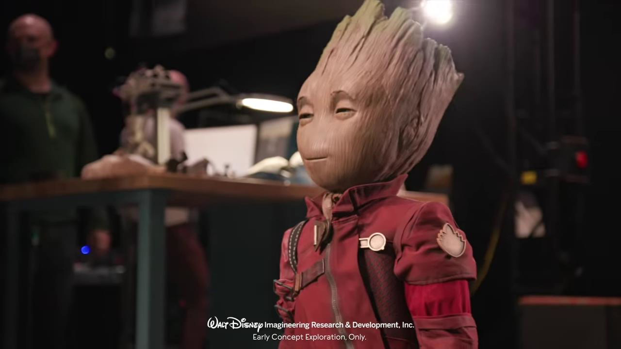 迪士尼研发出《银河护卫队》“格鲁特”机器人,有望在迪士尼公园使用