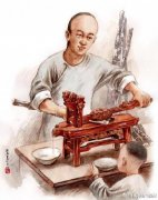 古代木质榨汁机长啥样
