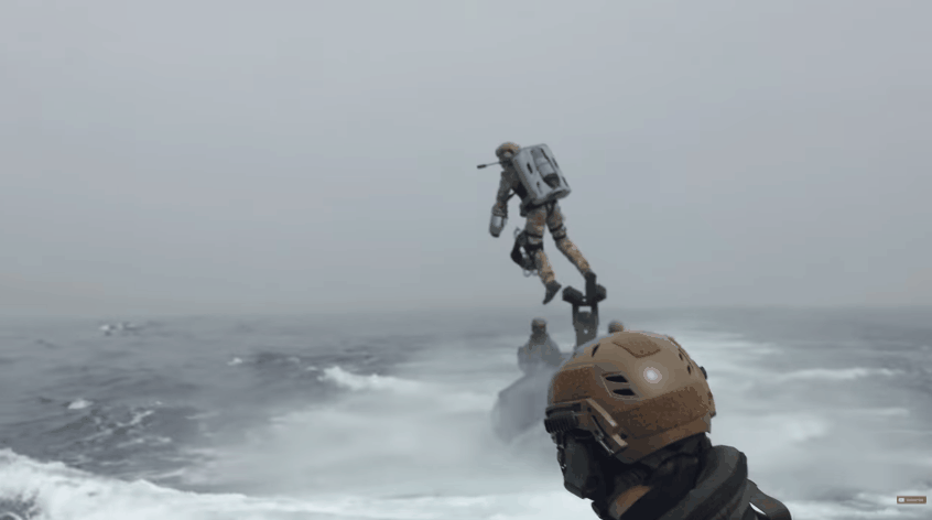 硬核！英国海军身着价值 305 万「钢铁侠装甲」飞行，时速最高 137 公里