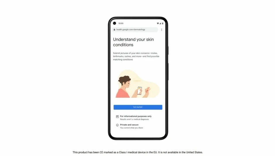 谷歌推出新功能,利用 AI 工具拍照检测皮肤病