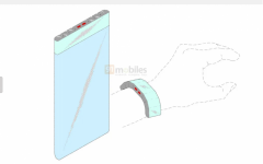 三星智能手机带有可拆卸副屏 可变身成为智能腕带!
