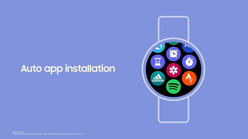 Auto App installation on One UI Watch