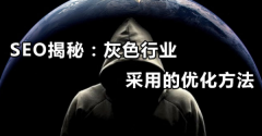 SEO灰色行业采用的优化方法(公开灰色行业SEO优化手段)