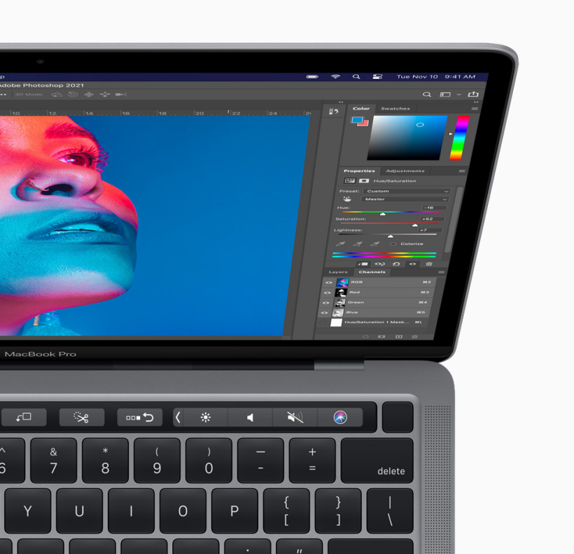 分析师证实:苹果即将推出的 MacBook Pro 将放弃 Touch Bar 新款 MacBook Pro 上的 Photoshop