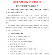 欧菲光：一季度营收已降为 0 ，拟注销南昌欧菲光科技！