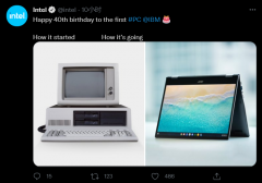 PC 个人电脑诞生 40 周年：英特尔向 IBM 献上祝福！