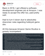  谷歌工程师自述亚马逊“霸王条款”经历你是如何看的呢？