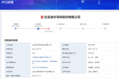 比亚迪半导体被深交所中止上市审核
